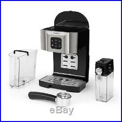 B-Stock Espresoo Coffee Machine Commercial Electric 1450 W 20 Bar Milk Frot