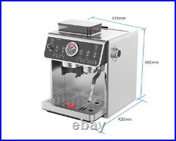 Bean-to-Cup Semi-Professional Espresso Coffee Machine Black/Silver BridgePro