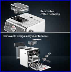 Bean-to-Cup Semi-Professional Espresso Coffee Machine Black/Silver BridgePro