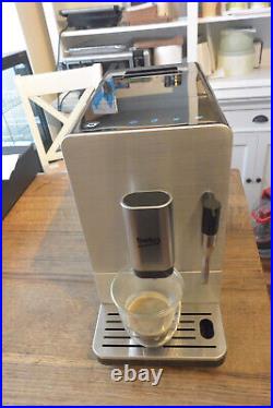 Beko Bean-To-Cup Coffee Machine With Milk Frother Silver/Black CEG5331X
