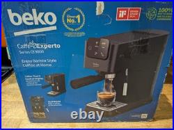 Beko CEP5302B CaffeExperto Manual Espresso Coffee Machine with Steam Wand, Black