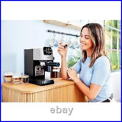 Beko CaffeExpertoTM Semi Automatic Espresso Coffee Machine 1628W, Silver-CEP5304X