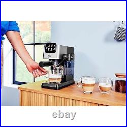 Beko CaffeExpertoTM Semi Automatic Espresso Coffee Machine 1628W, Silver-CEP5304X