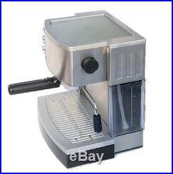 Bella Casa Stainless Steel 2 Cup Espresso Cappuccino Coffee Maker Machine