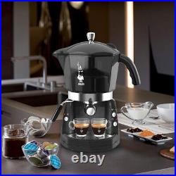 Bialetti Mokona, Espresso Coffee Machine, Open System for Ground, Capsules, Pods
