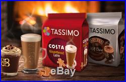 Bosch Tassimo Vivy 2 Automatic Coffee Machine 5 x Drink Boxes Bundle NEW