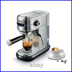 Brand New Hibrew H11 Coffee Espresso Machine with Milk Frother Silver