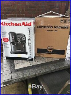 Brand-New! KitchenAid 5KES100EAC Artisan Espresso Coffee Machine -Almond Cream