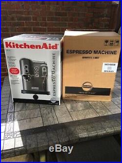 Brand-New! KitchenAid 5KES100EOB Artisan Espresso Coffee Machine Onyx Black