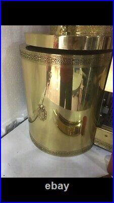 Brass espresso machine Dome Top Cappuccino Coffee Almost 4 feet tall as is part