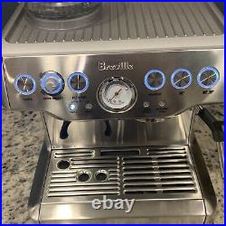 Breville BES870XL Barista Stainless Steel Espresso Coffee Machine, UNUSED, READ