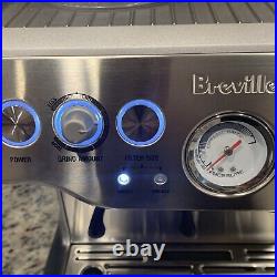 Breville BES870XL Barista Stainless Steel Espresso Coffee Machine, UNUSED, READ
