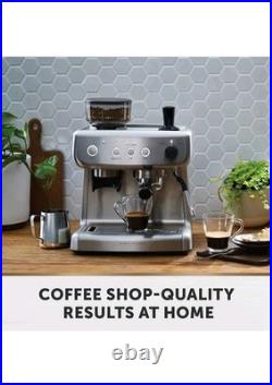 Breville Barista Max Coffee Machine Stainless Steel Built in Steam Wand VCF126