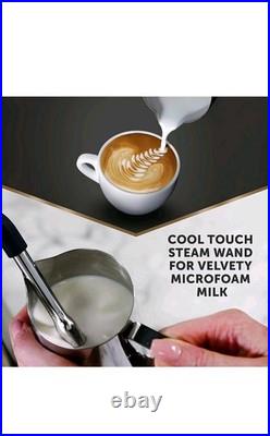 Breville Barista Max Coffee Machine Stainless Steel Built in Steam Wand VCF126