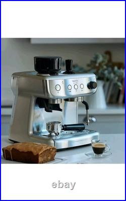 Breville Barista Max Coffee Machine Stainless Steel Built in Steam Wand VCF126