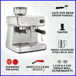 Breville Barista Max Coffee Machine Stainless Steel Built in Steam Wand VCF196