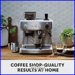 Breville Barista Max Espresso Latte & Cappuccino Coffee Machine Stainless Steel