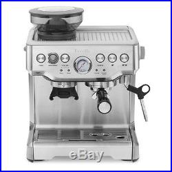 Breville Barista Stainless Steel Espresso Coffee Machine with Grinder BES870XL