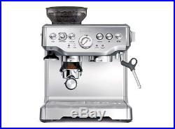 Breville Barista Stainless Steel Espresso Coffee Machine with Grinder BES870XL