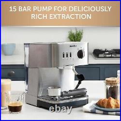 Breville Bijou Espresso Machine Automatic and Manual Espresso, Cappuccino &