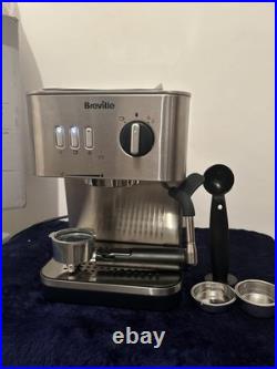 Breville Bijou Espresso Machine Silver (VCF149)