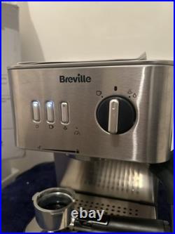 Breville Bijou Espresso Machine Silver (VCF149)