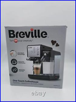 Breville One-Touch CoffeeHouse Coffee Machine Espresso, Cappuccino & Latte Mak