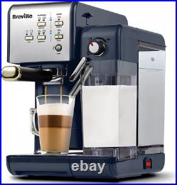 Breville One-Touch CoffeeHouse Coffee Machine Espresso, Cappuccino and Navy