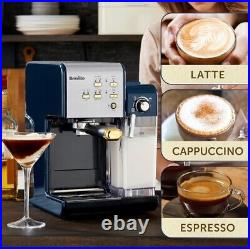 Breville One-Touch CoffeeHouse Coffee Machine Espresso, Cappuccino and Navy