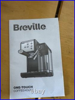Breville One-Touch Coffeehouse Coffee Machine Espresso Cappuccino & Latte Maker