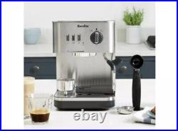 Breville Silver VCF149 Bijou 15 BAR Crema Espresso Coffee Machine RRP£149