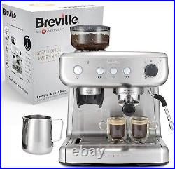 Breville VCF126 Barista Max Espresso Coffee Machine Stainless Steel 2.8L NEW