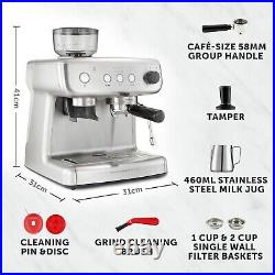 Breville VCF126 Barista Max Espresso Coffee Machine Stainless Steel 2.8L NEW