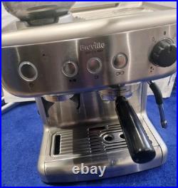Breville VCF126 Barista Max Espresso Coffee Machine Stainless Steel  Red Desc