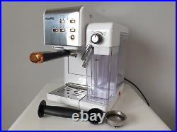 Breville White Coffee Machine VCF108 One-Touch Coffee House