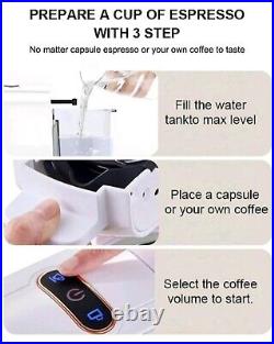 CAFELFFE Coffee Maker 4-In-1 Capsule/groundCoffee Machine 19 Bar Fully Automatic CAFELFFE Coffee Maker 4-In-1 Capsule/groundCoffee Machine 19 Bar Fully Automatic