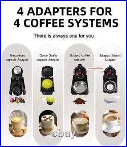 CAFELFFE Coffee Maker 4-In-1 Capsule/groundCoffee Machine 19 Bar Fully Automatic CAFELFFE Coffee Maker 4-In-1 Capsule/groundCoffee Machine 19 Bar Fully Automatic