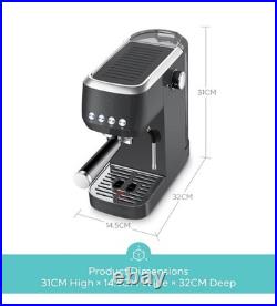 CASABREWS Espresso Machine 20 Bar, Professional Espresso Coffee Machine