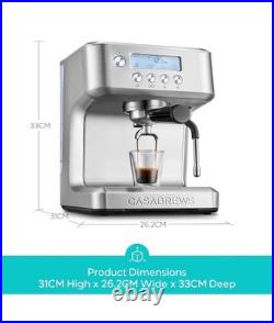 CASABREWS Ultra Espresso Machine Silver