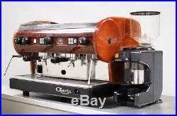CMA Lisa 2 Group Commercial Coffee Espresso Machine Package + Grinder & Filter
