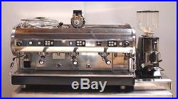 CMA Lisa 3 Group Commercial Coffee Espresso Machine Package + Grinder & Filter