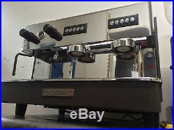 Commercial Traditional Espresso Coffee Machine & Grinder Knock Box Ready To Use