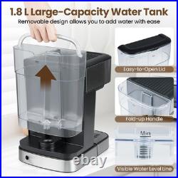 COSTWAY 20 Bar Espresso Coffee Machine, 1200W Compact Coffee Maker with Milk