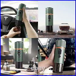 COTGCO Espresso Machine Portable 12v, Travel Coffee Maker for Car Fast Heating