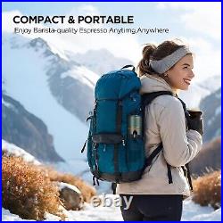 COTGCO Espresso Machine Portable 12v, Travel Coffee Maker for Car Fast Heating