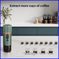 COTGCO Espresso Machine Portable 12v, Travel Coffee Maker for Car Fast Heating