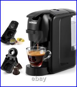 CUSIMAX Coffee Machine for Nespresso & Dolce Gusto Coffee Pods, Espresso Mac CUSIMAX Coffee Machine for Nespresso & Dolce Gusto Coffee Pods, Espresso Mac