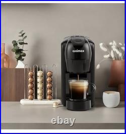 CUSIMAX Coffee Machine for Nespresso & Dolce Gusto Coffee Pods, Espresso Mac