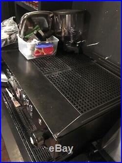 CUSTOM BLACK La marzocco Linea PB 2 Group Espresso Coffee Shop Machine