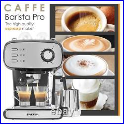 Caffe Barista Pro Coffee Machine, Silver EK4369